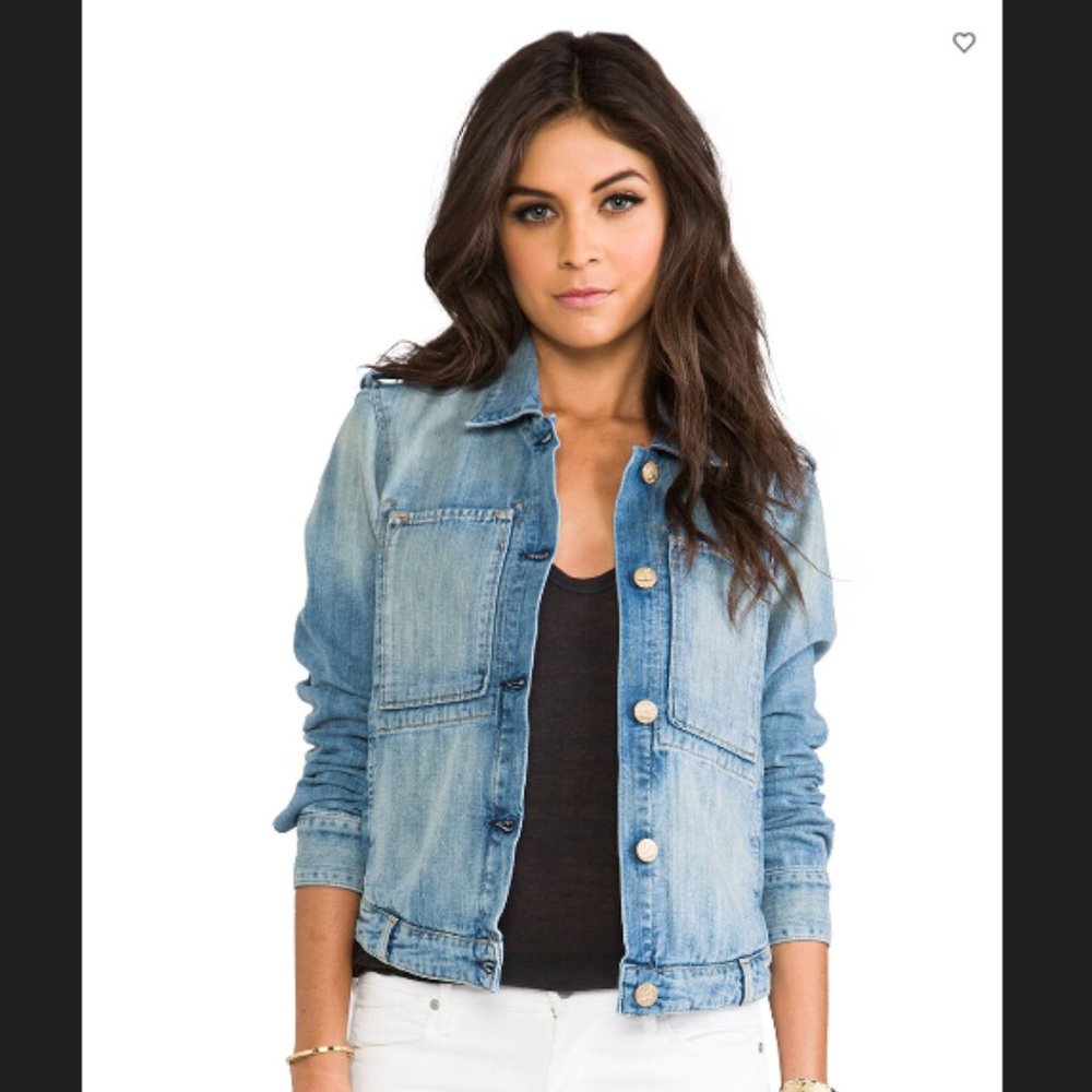 McGuire Denim Work Wear Jean Jacket